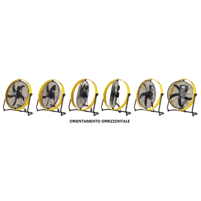 Vendita online Ventilatore Yellow circle Ø 60cm